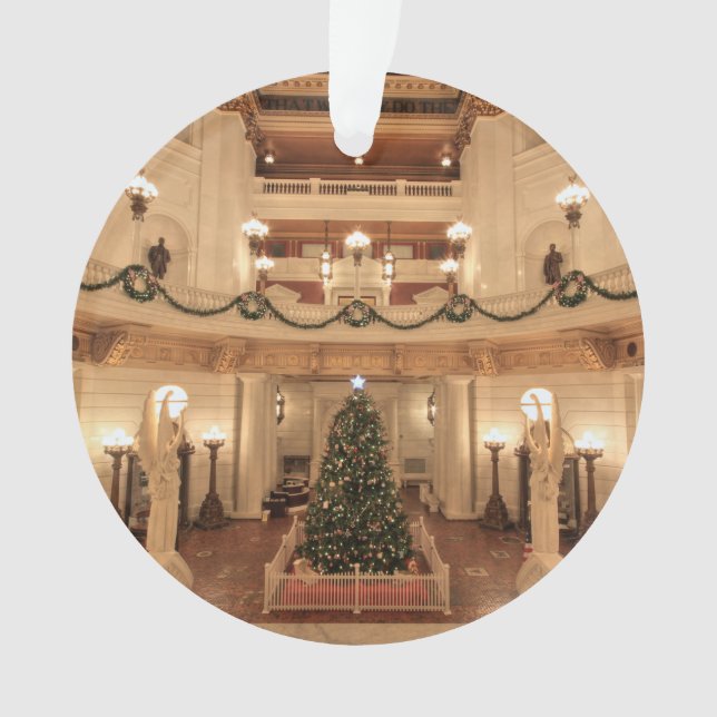 Noël à Pennsylvania State Capitol (devant)