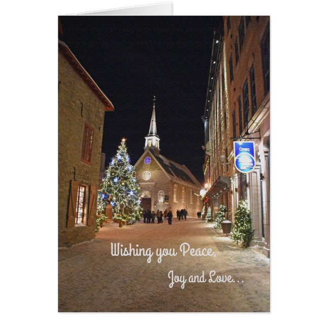 Noël à Québec (Devant)