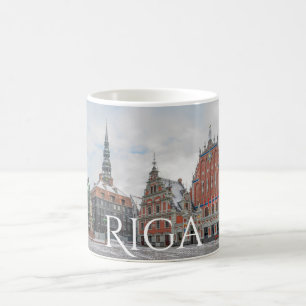Noël à Riga Lettonie Café Mug