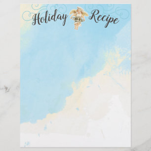 Noël ange chef recettes de vacances papeterie de c