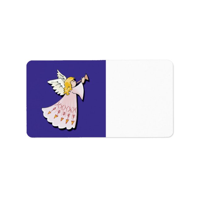 Noël Angel Étiquette (Devant)