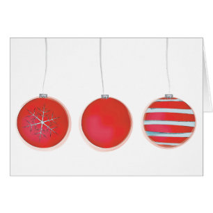 Noël Aquarelle mignonne Rouge Festin