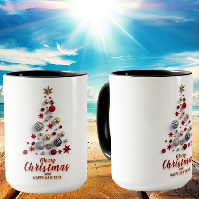 Noël avec Mug café du Nouvel An (Créateur téléchargé)