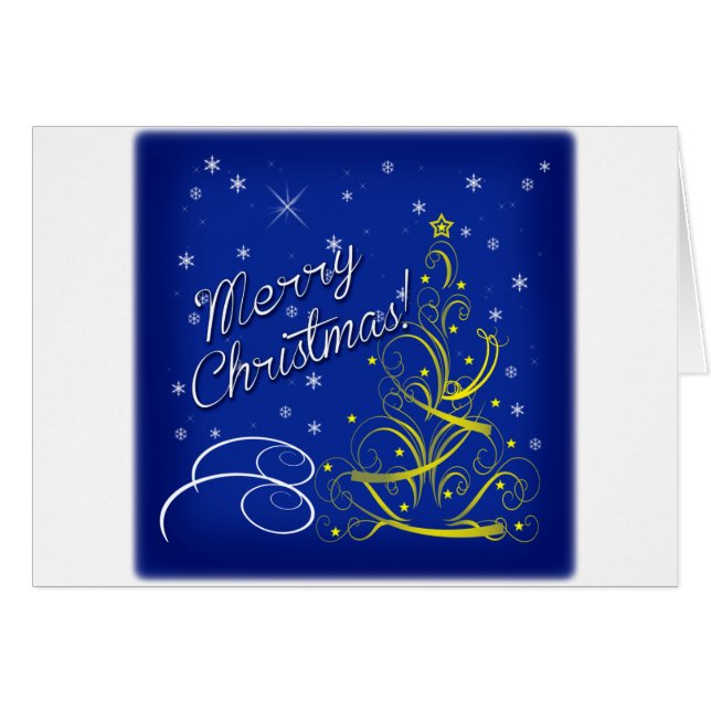 Noël bleu (Devant horizontal)