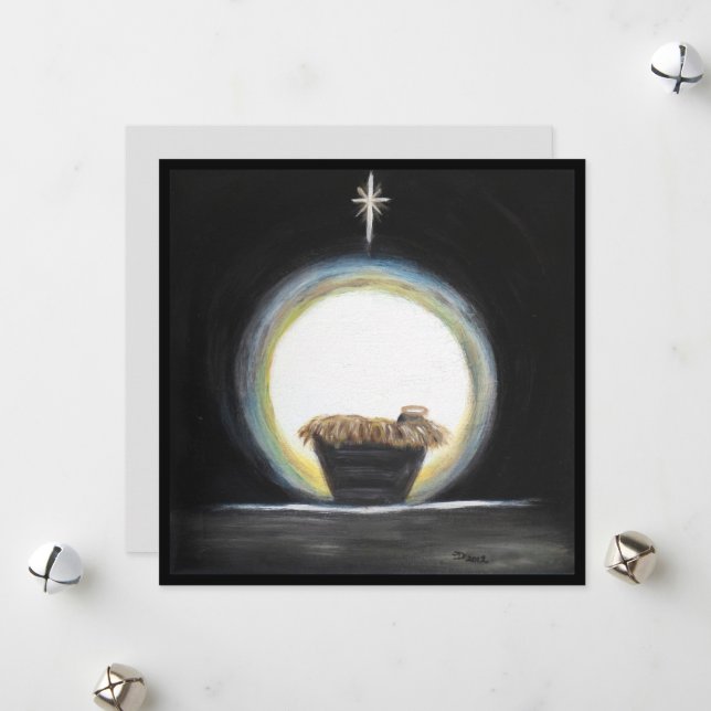 Noël Carte de Noël (Devant/Arrière en situation)