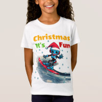 Noël : C'est Amusant, Nouveaux T-Shirts Cadeaux