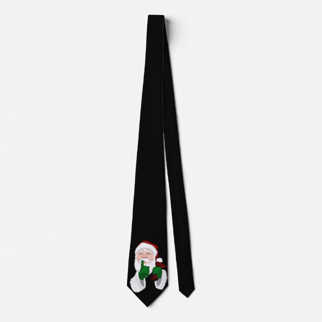 Noël Cravate mignonne Santa Clause Personnaliser c (Devant)
