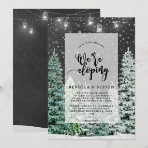 noël d' hiver qui lie l' invitation à l' aube