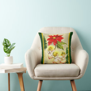 Noël Danser Bébé Angels Coussin