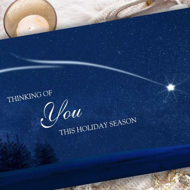 Noël | de cartes de sympathie se tiennent le (Thinking Of You, Heavenly Star Bereavement Sympathy Thinking of You Card)