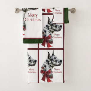 Noël de great dane de harlequin