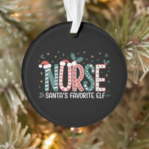 Noël de l'elfe préféré de Santa Infirmière Inspira