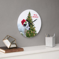 Noel de marionnettes robuste, horloge murale