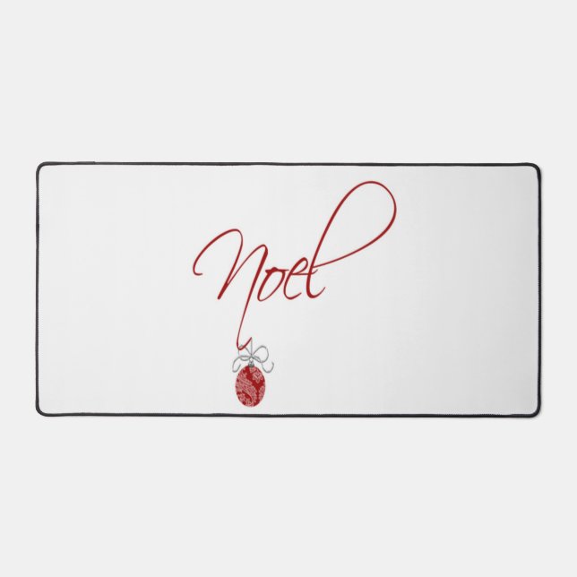 Noel de Noël Fancy Font Fête Ornement Design (Recto)