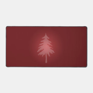 Noël des Arrière - plans rouges de l'arbre blanc
