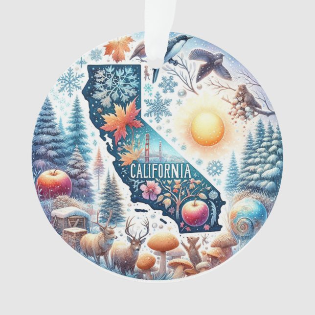Noël d'hiver en Californie (devant)