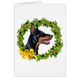 Noël Doberman Pinscher