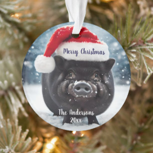 Noël doux noir Piggy