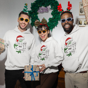 Noël drôle de citation Sweat - shirt à capuche