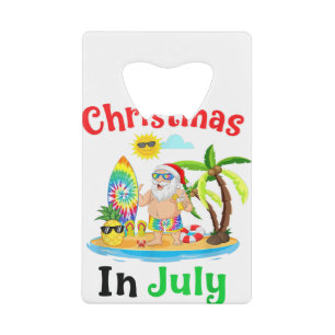 Noël En Juillet Père Noël Tie Dye Surf D'Été Surfi