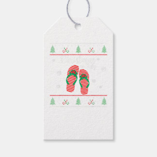 Noël En Juillet Vilain Noël Été étiquettes cadeaux