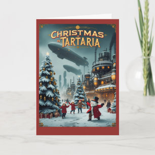 Noël en Tartarie Carte Vintage Conspiration