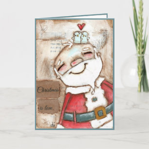 Noël est amour - Carte de Noël