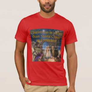 Noël est plus que le T-shirt du père noël
