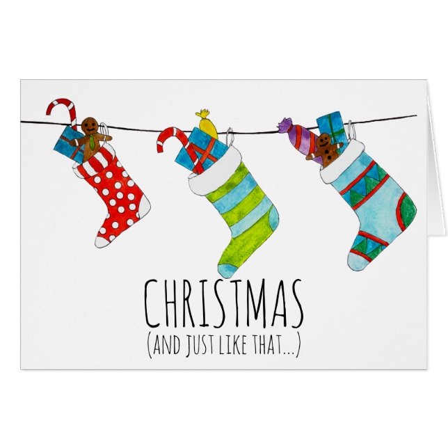 Noël et juste comme ça (Devant horizontal)