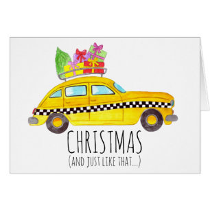 Noël.. et juste comme ce taxi de New York