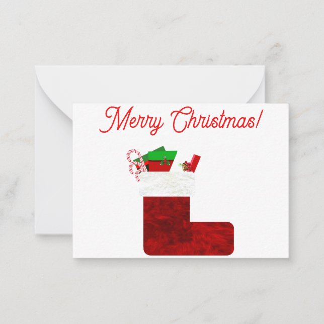 Noël et Nouvel An Stocker 3 carte à billets (Devant)
