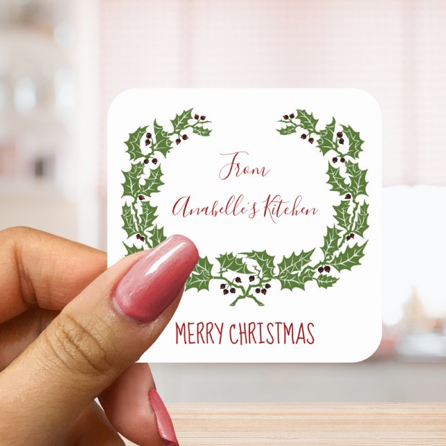 Noël  Étiquette  Joyeux Noël cuisine pâtisserie (Créateur téléchargé)