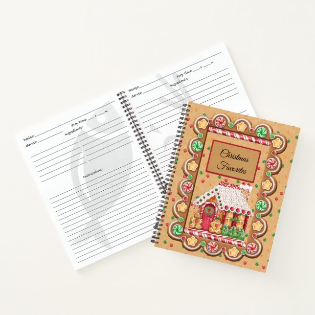 Noël Favoris Recette Livre pain d'épices (Intérieur)