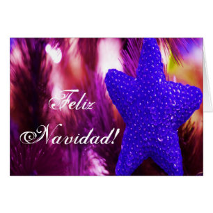 Noël Feliz Navidad Blue Star III