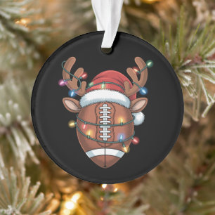 Noël Football Amour Santa Hat Sports Noël