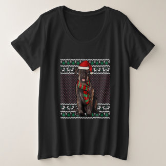 Noël Géant Schnauzer Chien Santa Hat Noël laid
