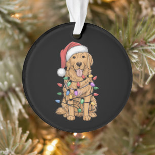 Noël Golden Retriever Amoureux des chiens Cadeau M