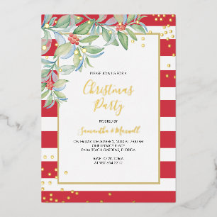 Noël Green Stripes vacances