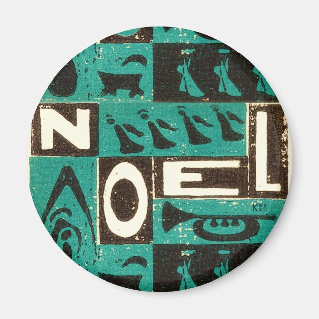 Noel Grün Magnet (Vorne)