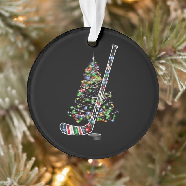 Noël Hockey Sports Bal Santa Hat Noël (Arbre)