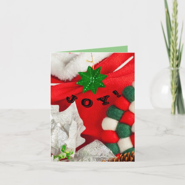 Noël Joie pour votre famille et vos amis (Devant)