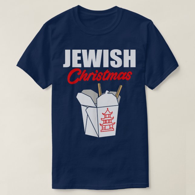 Noël juif Hanoukka Chanukah T-Shirt (Design devant)