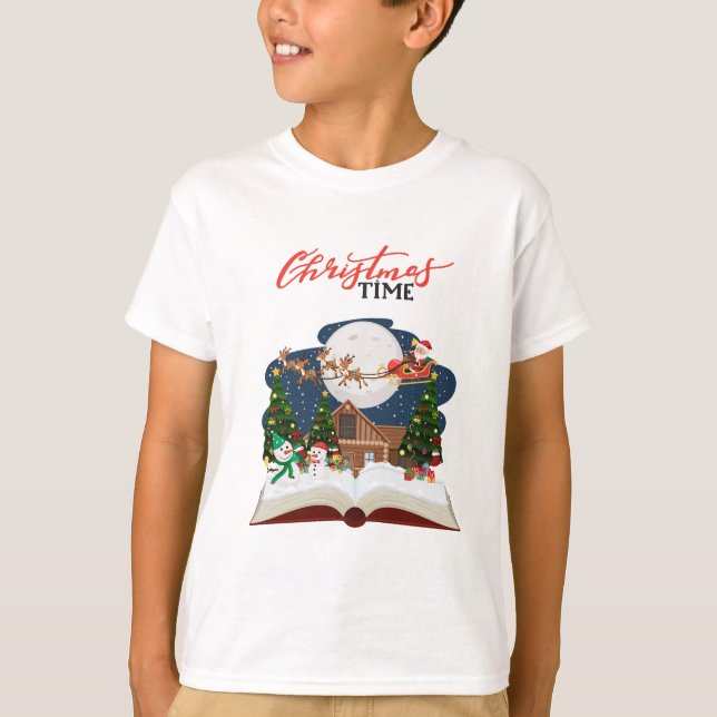 Noël Le T-shirt de l'enfant (Devant)