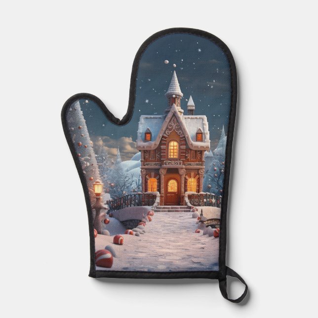 Noël Maison en pain d'épices Nuit étoilée (Recto)