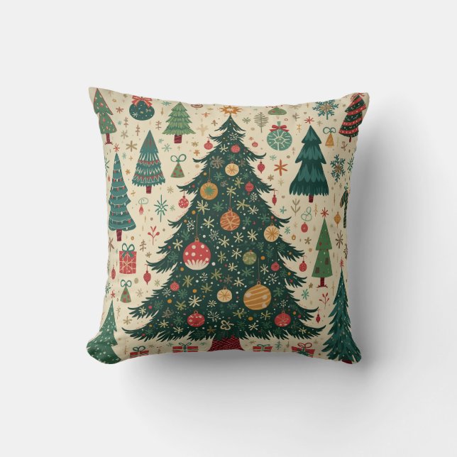 noël noël arbre coussin coussin (Recto)
