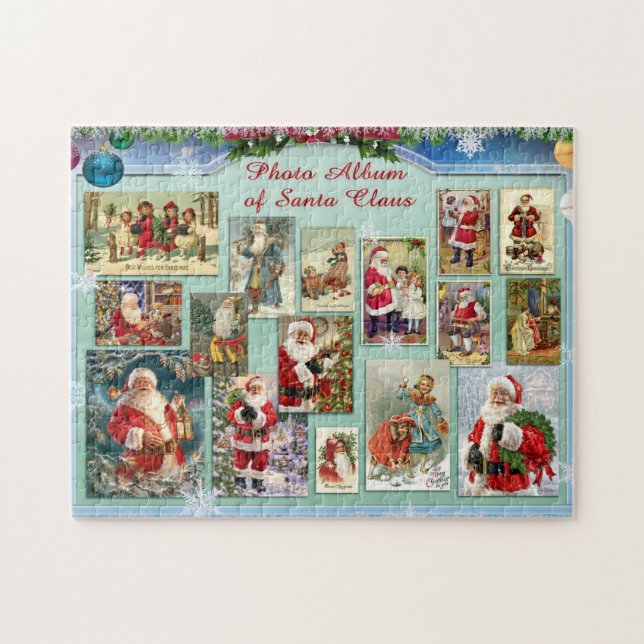 Noël Noël Noël puzzle enfants cadeau (Horizontal)