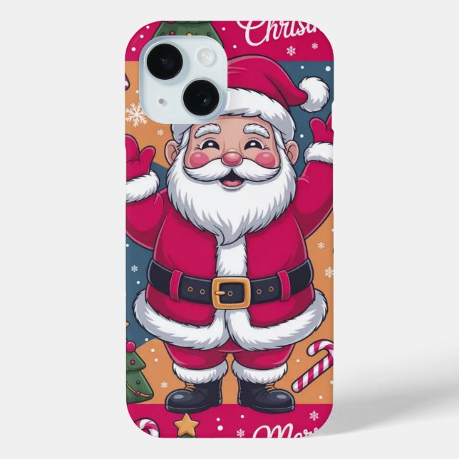 Noël Noël Noël Santa Clause iPhone / coque ipad (Verso)