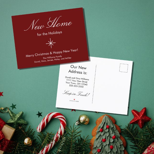 Noël Nouvelle maison pour le Faire-part des Fêtes (Créateur téléchargé)