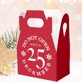 Noël N'Ouvre Pas Jusqu'À 25 Ballotins Gable