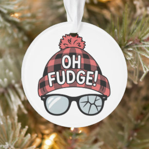 Noël Oh Fudge Vacances de Noël Funny Fête 